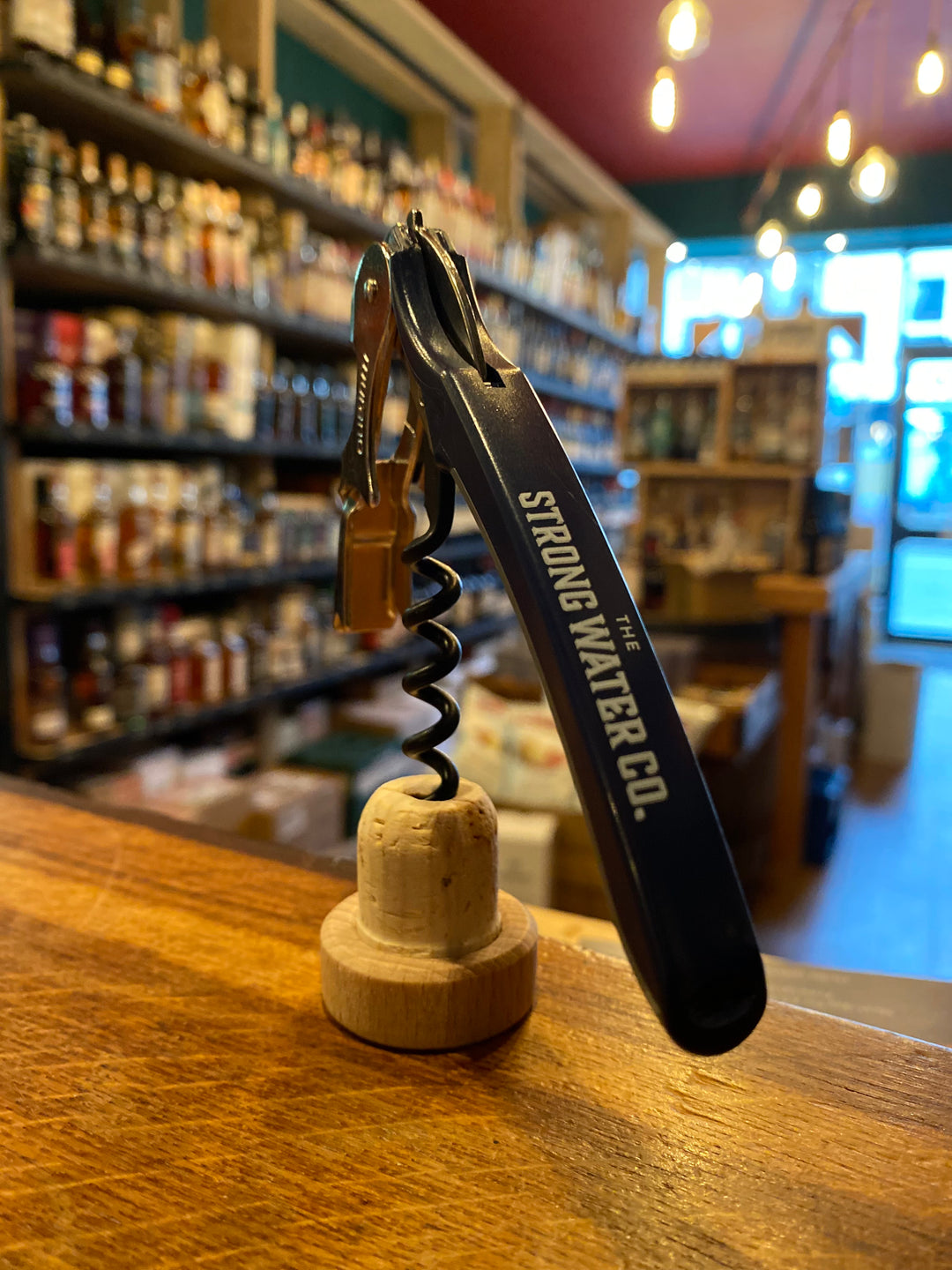 The Strong Water Co Waiters Friend Corkscrew.