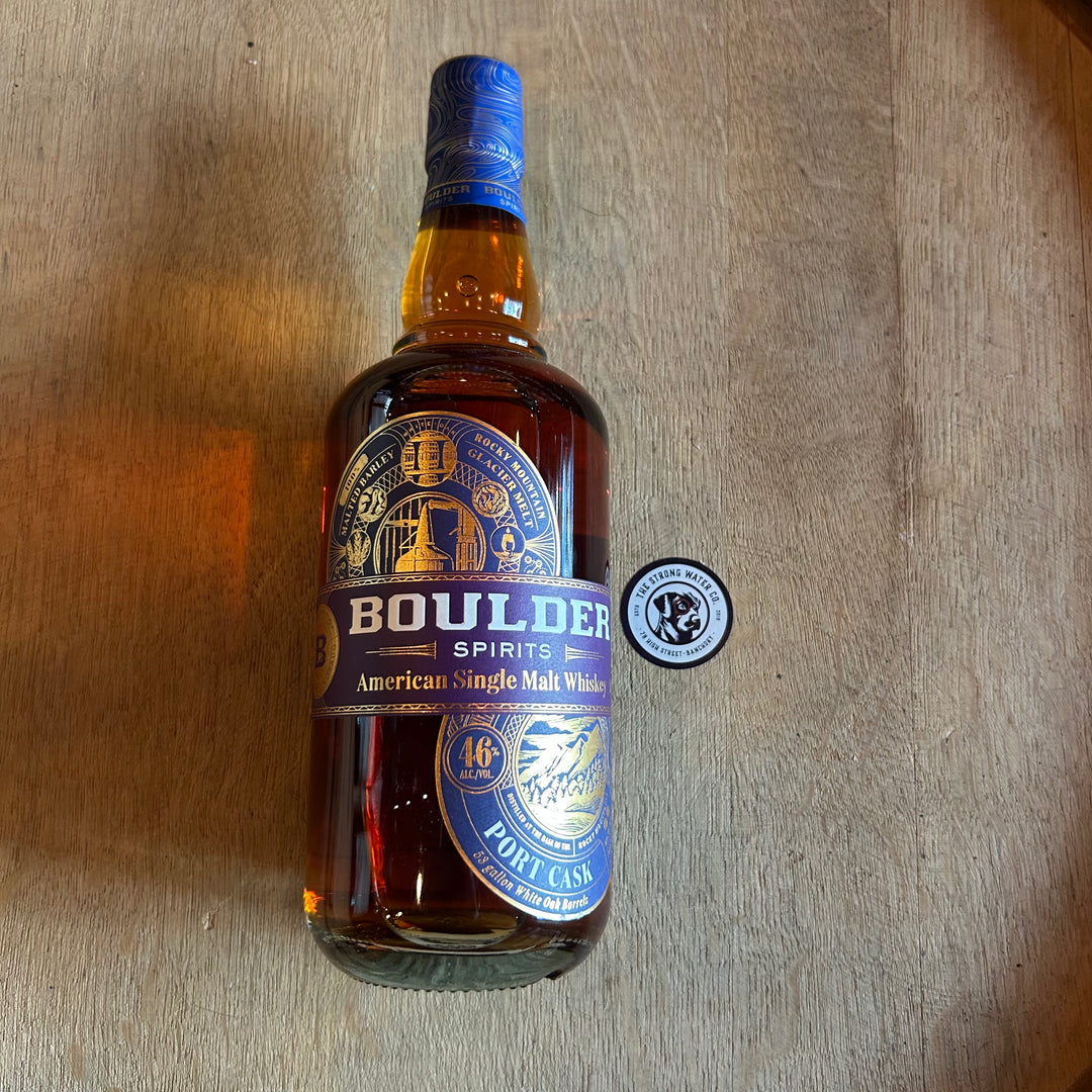 Boulder American Single Malt Whiskey Port Cask