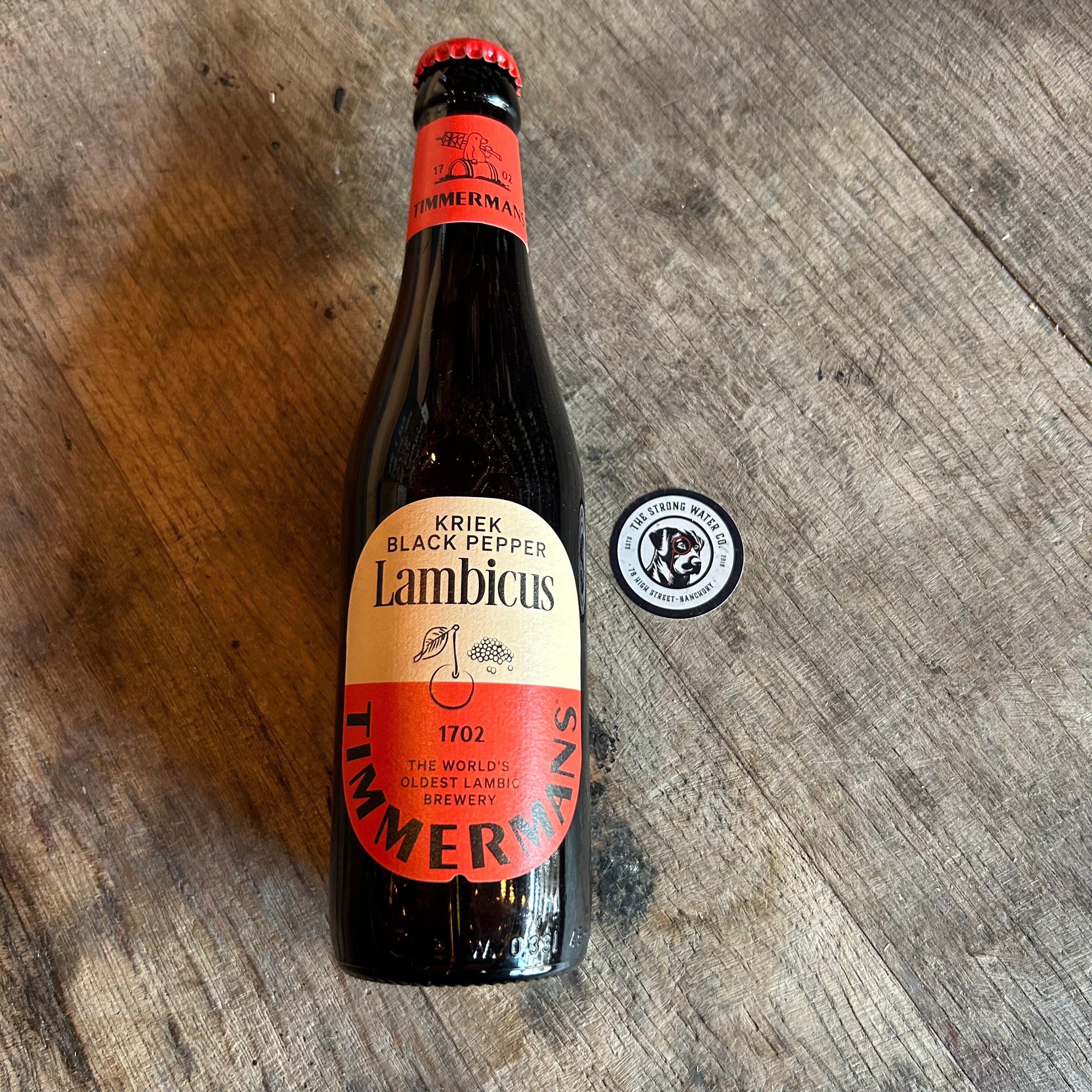 Kriek & Black Pepper: Timmermans: The Strong Water Co.