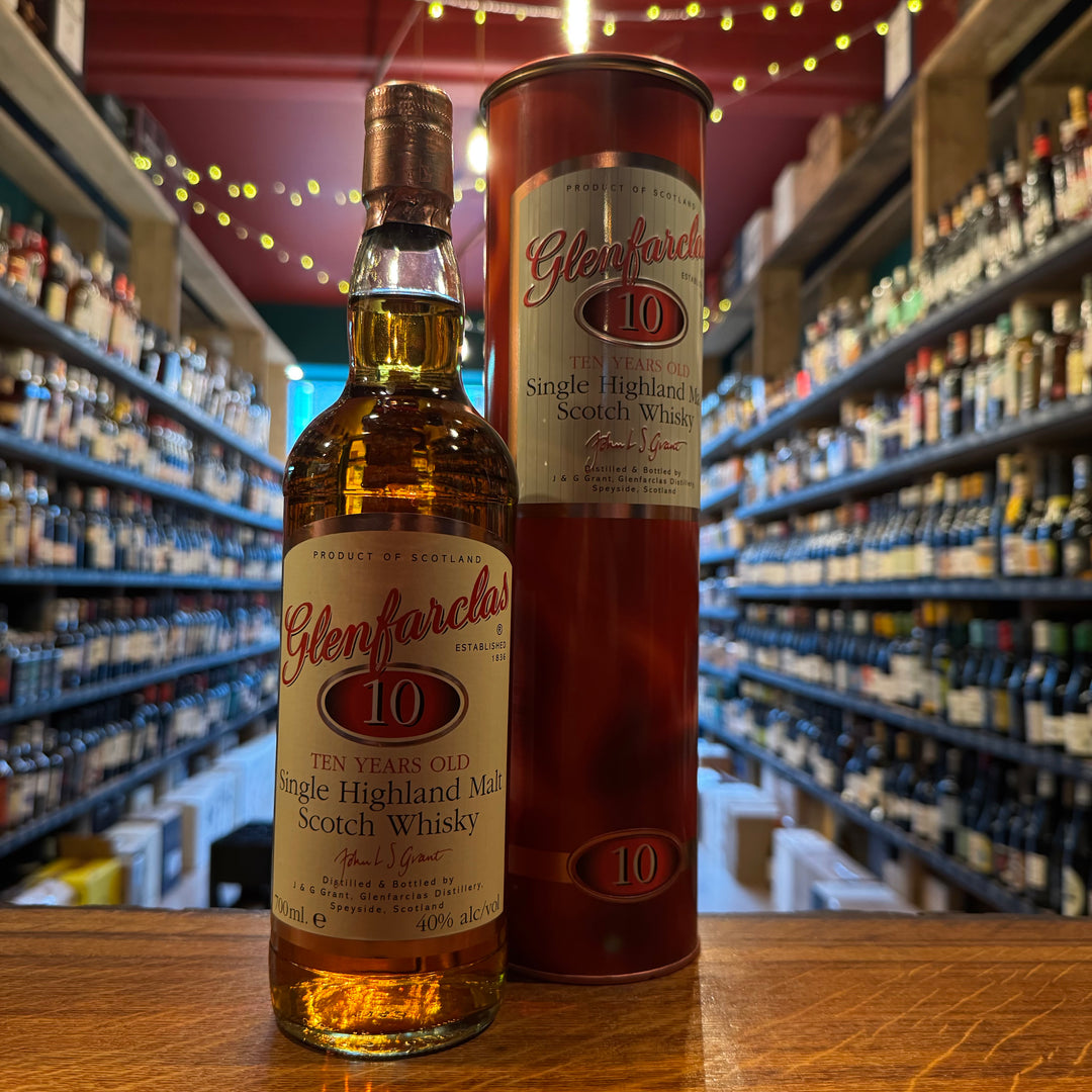 Glenfarclas 1990's 10 YO Tin - AUCTION BOTTLE NO VAT