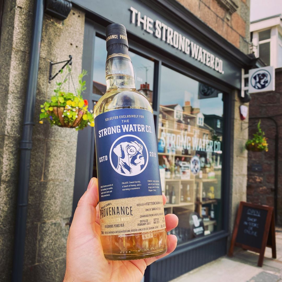 The Strong Water Co - Single Cask Bottling - Fettercairn 10 Year Old