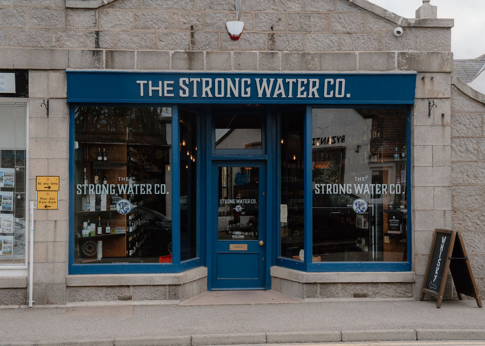 Outside- Ballater Whisky Shop