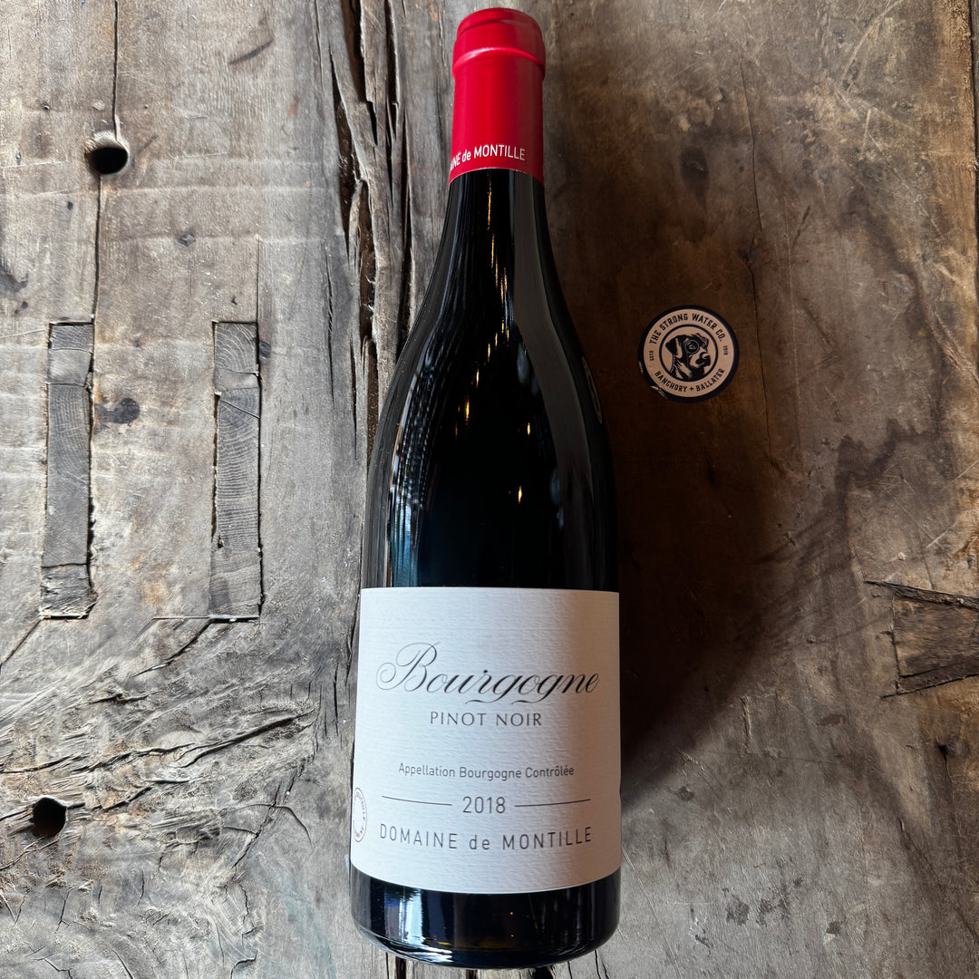 Domaine de Montille Bourgogne Rouge 2018 Burgundy Pinot Noir available from Banchory and Ballater wine shop