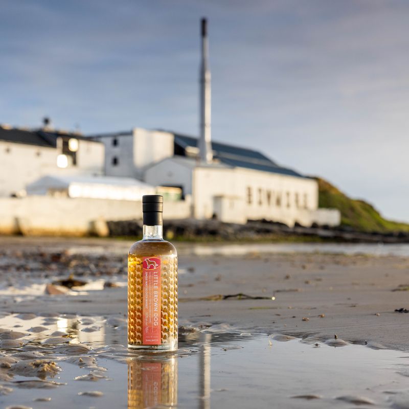 Independent bottling of Bowmore single malt Scotch whisky