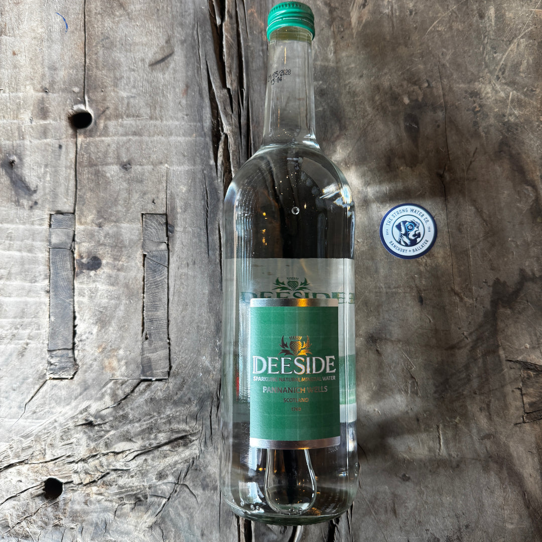 Sparkling mineral water from Ballater Scotland
