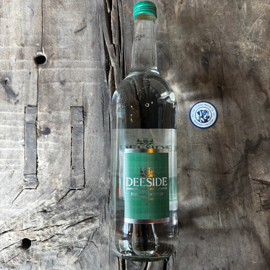 Sparkling mineral water from Ballater Scotland