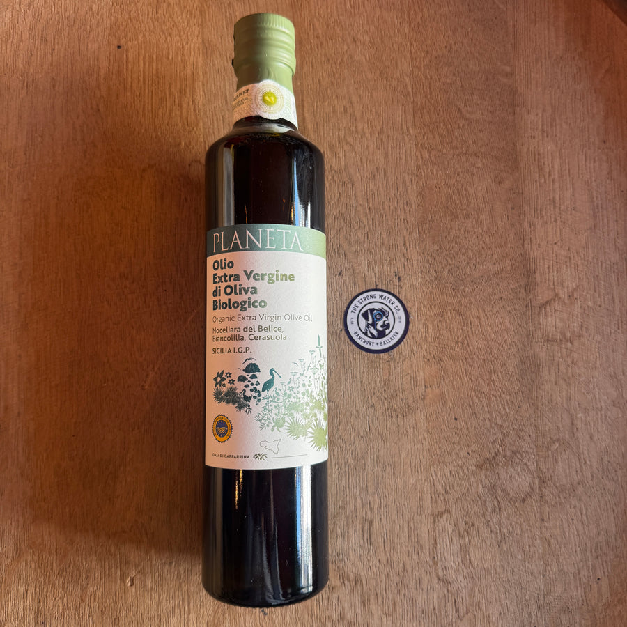 Planeta Extra Virgin Olive Oil Sicilian EVOO bottle