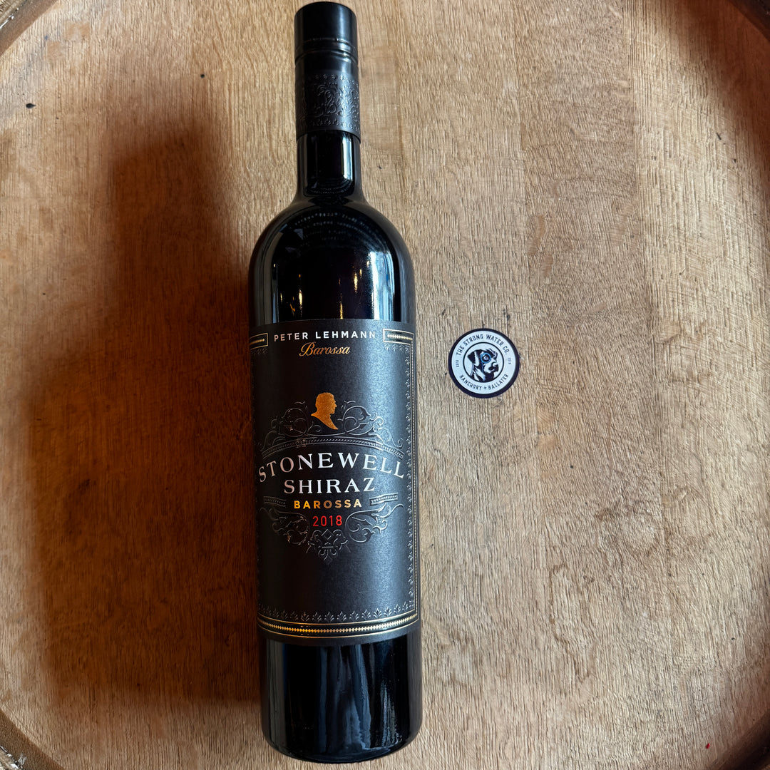 Peter Lehmann Stonewell Shiraz 2018 Barossa Valley red wine bottle
