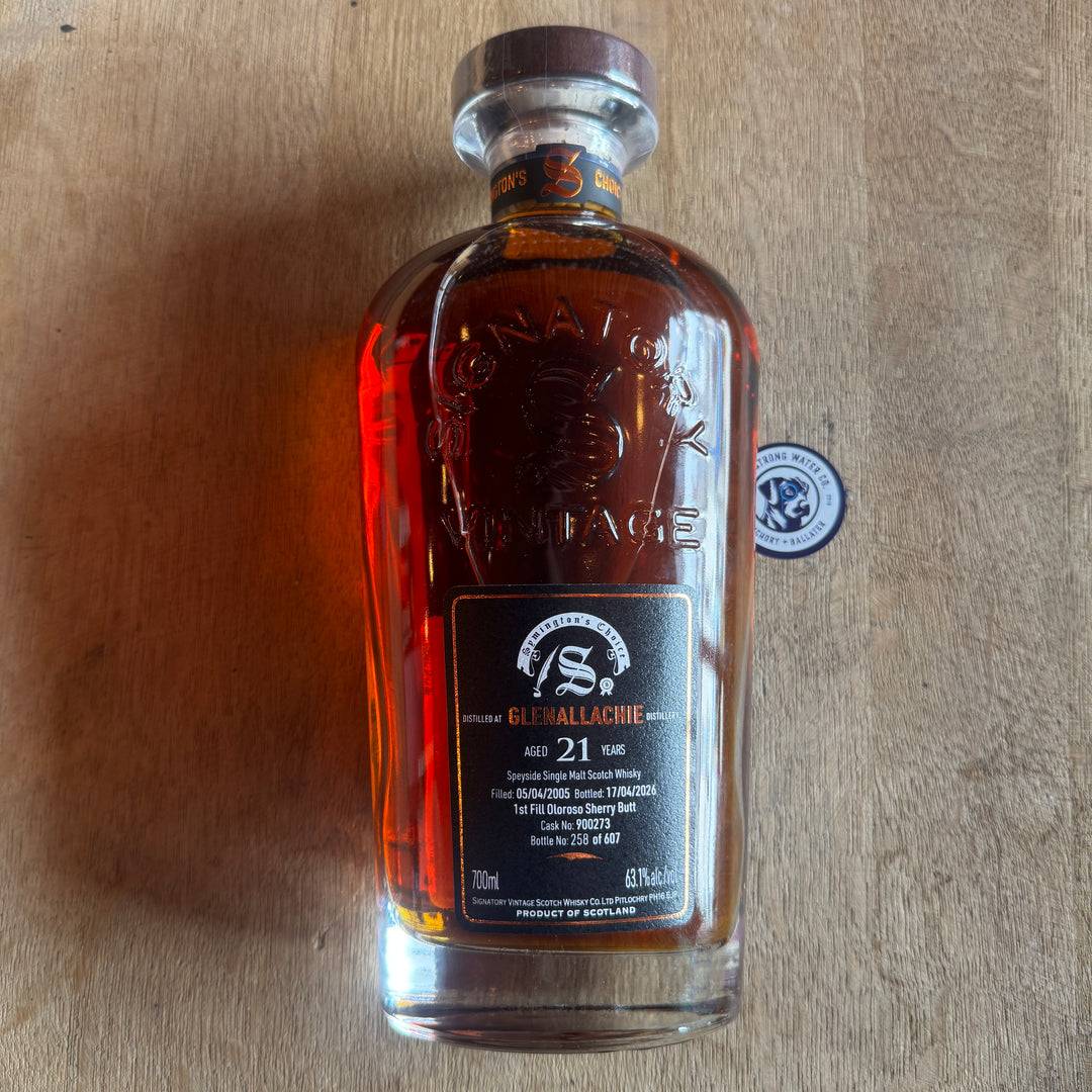 GlenAllachie 2005 21 Year Old Symington's Choice #900273 | Signatory Vintage