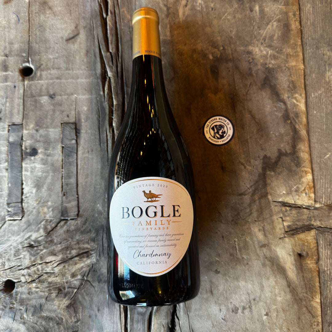 Bogle Vineyards Chardonnay California white wine bottle