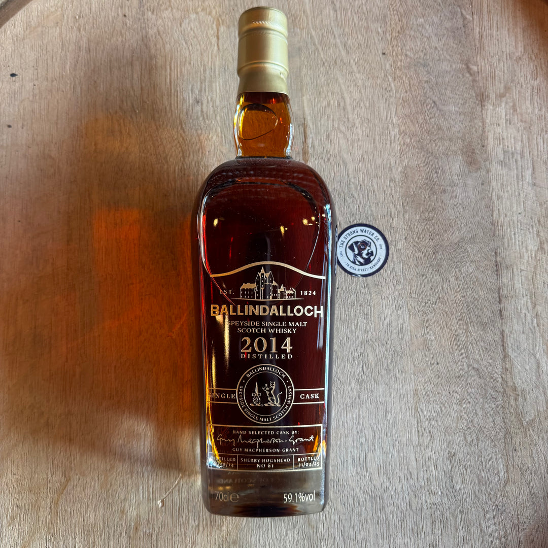 Ballindalloch 2014 Single Cask Sherry Hogshead Cask No. 61