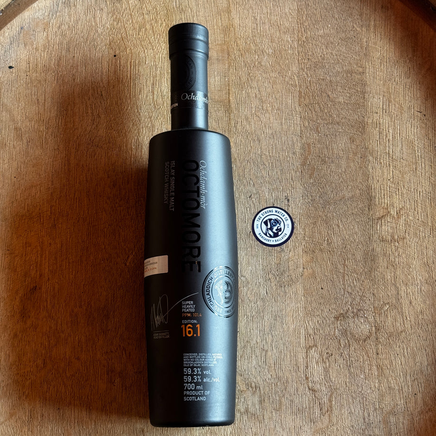 Octomore 16.1 Islay Single Malt Scotch Whisky bottle