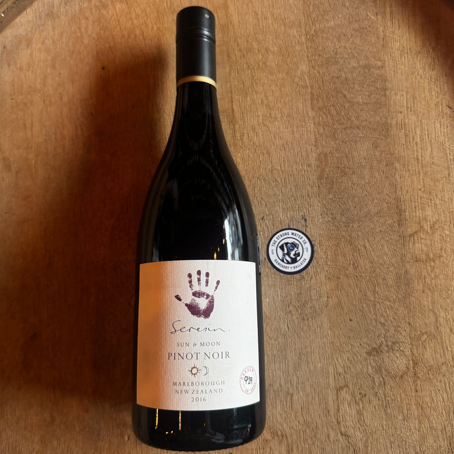 Seresin Sun & Moon Pinot Noir 2016 Marlborough New Zealand wine bottle