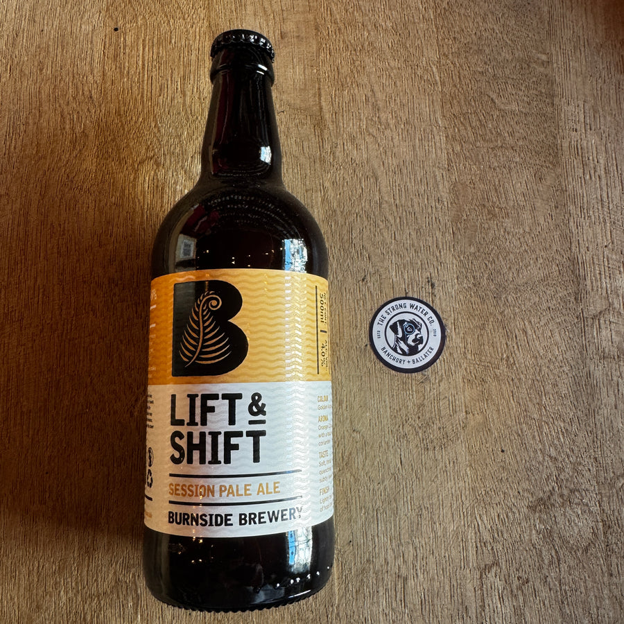 Lift & Shift Burnside Brewery craft pale ale beer can
