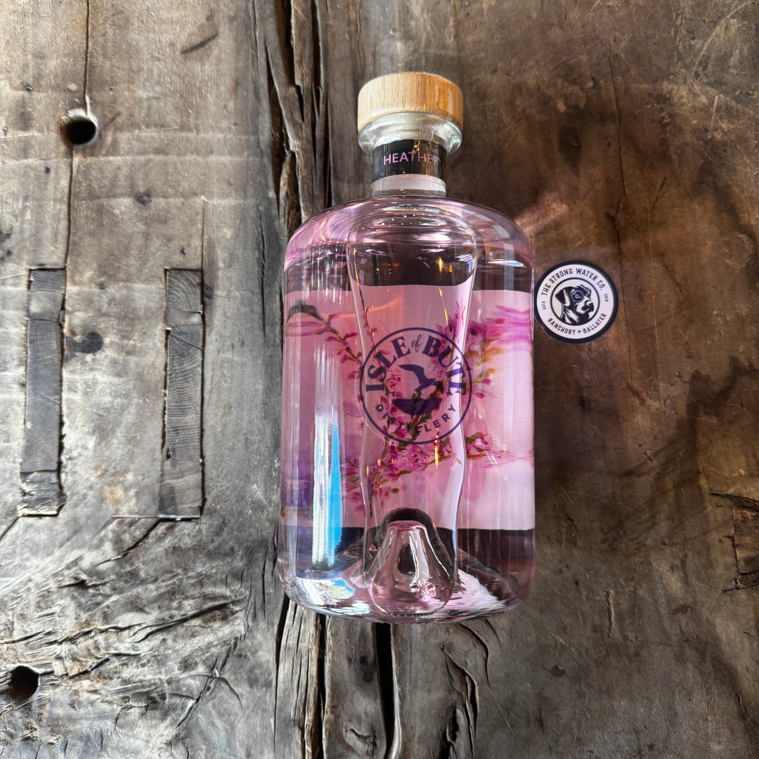Isle of Bute Heather Gin Scottish craft gin bottle