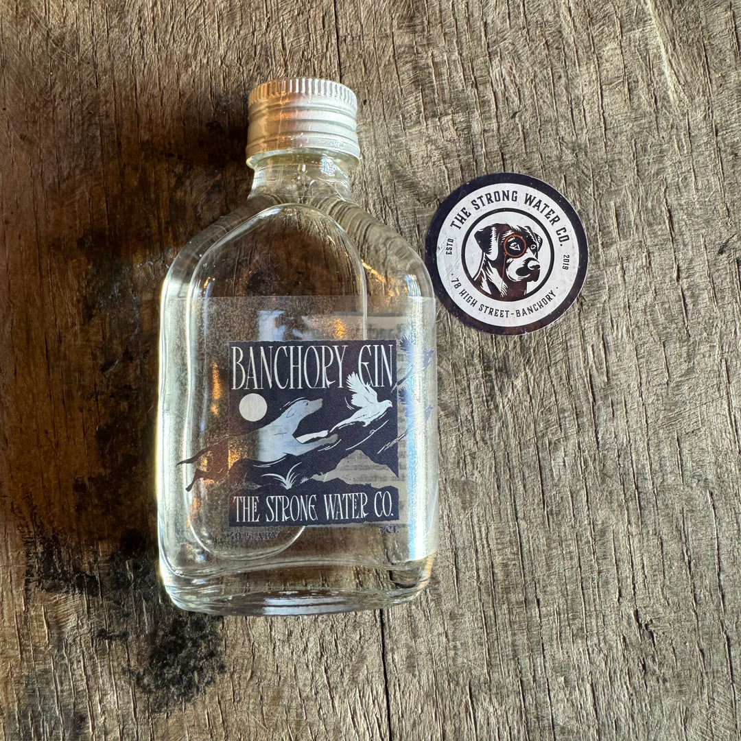 Banchory Gin 5cl Flask by The Strong Water Co