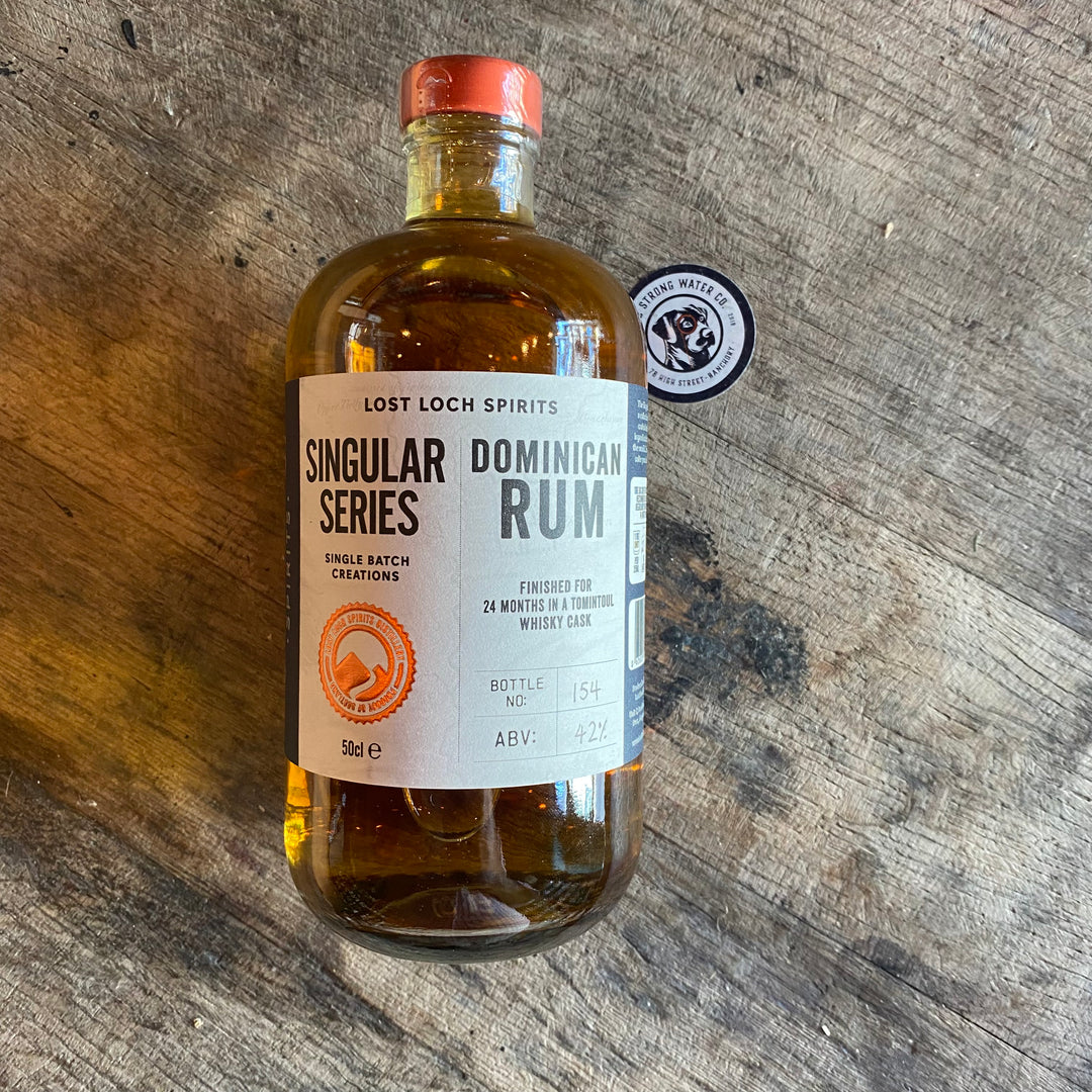 Dominican Rum aged 24 month in Tomintoul Cask