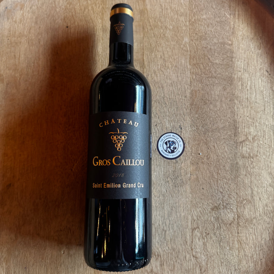 Château Gros Caillou Saint-Émilion Grand Cru Bordeaux red wine bottle