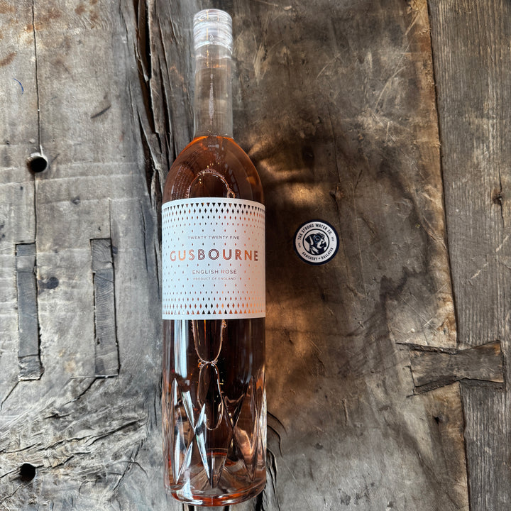 Gusbourne Rosé 2025 still wine bottle
English rosé wine Gusbourne 2025
Premium Kent rosé wine bottle
Gusbourne still rosé glass pour
