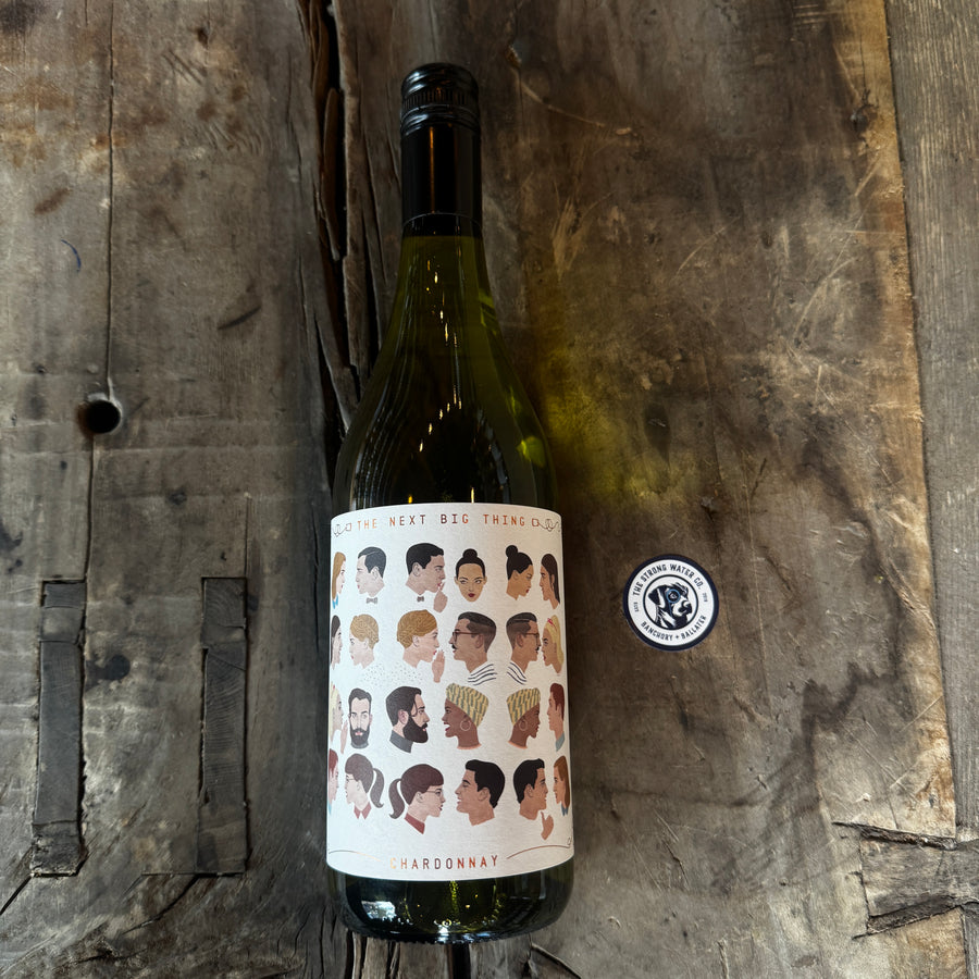Smalltown Vineyards The Next Big Thing Chardonnay Australian white wine bottle