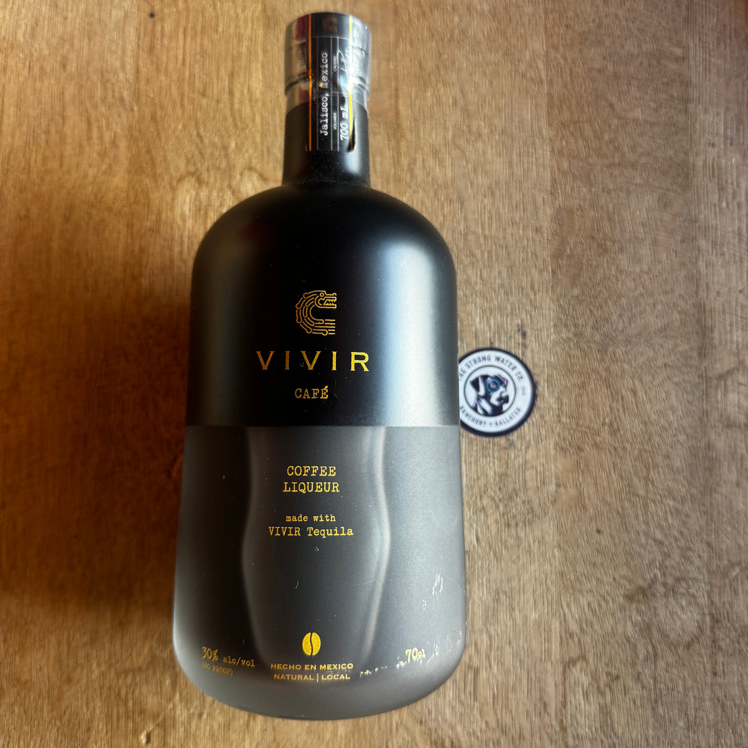 Vivir Café Tequila coffee infused tequila liqueur bottle