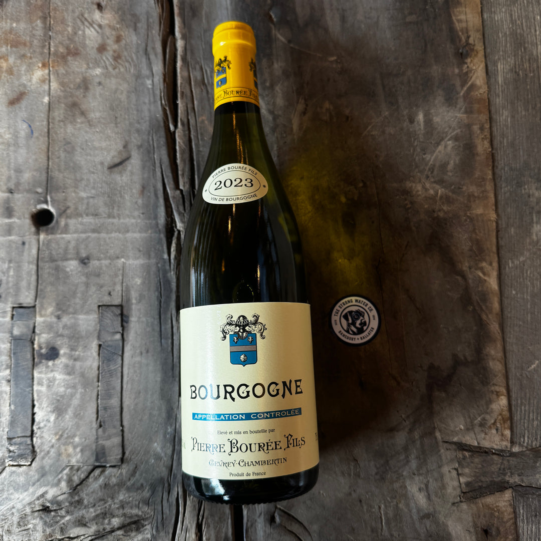 Pierre Bourée Bourgogne Blanc Burgundy white wine bottle