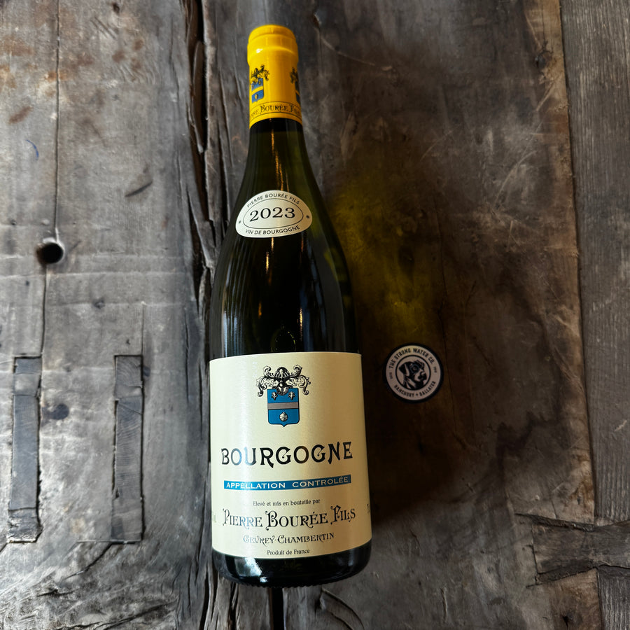 Pierre Bourée Bourgogne Blanc Burgundy white wine bottle
