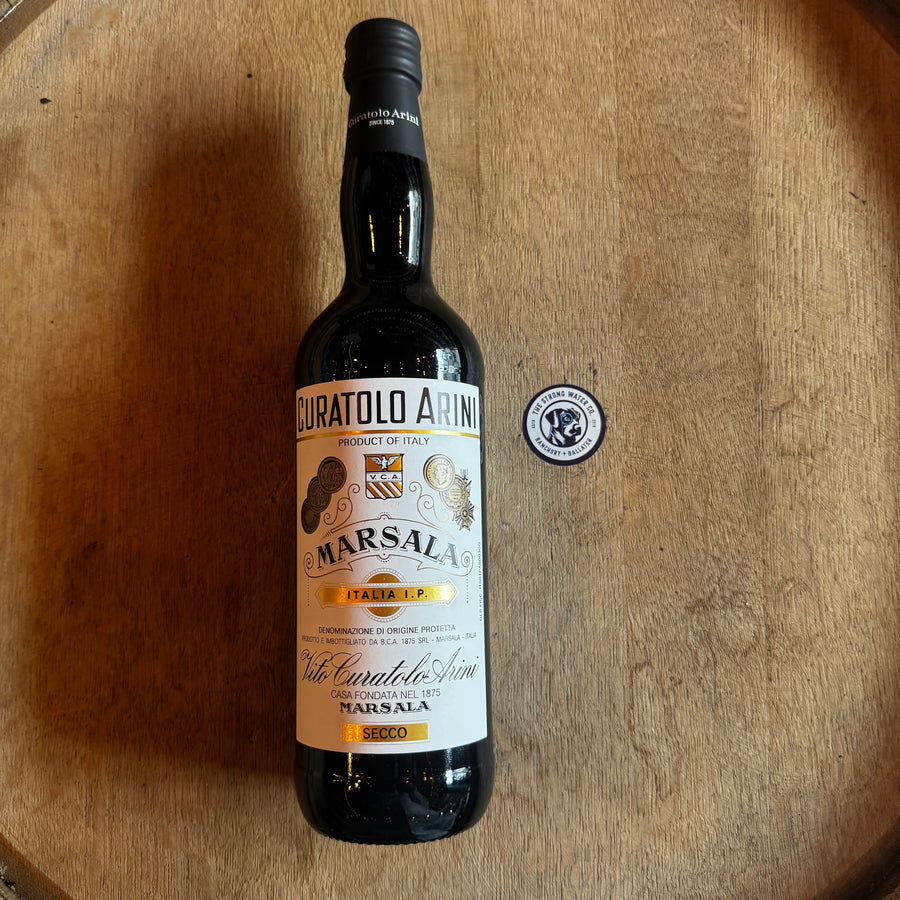 Curatolo Arini dry Marsala wine from Sicily