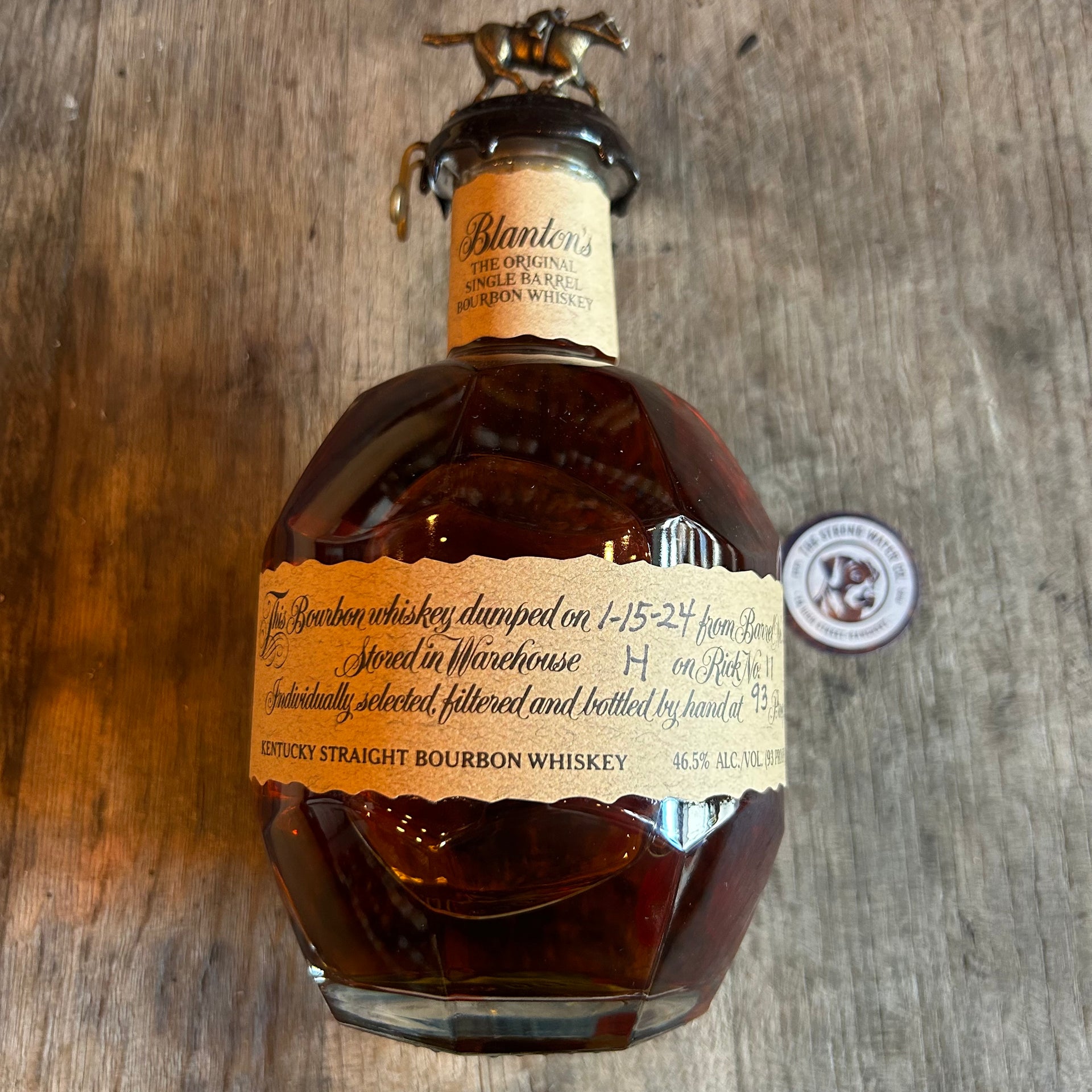 Amazon.co.jp: Blanton's SINGLE BARREL ブラントン シングル