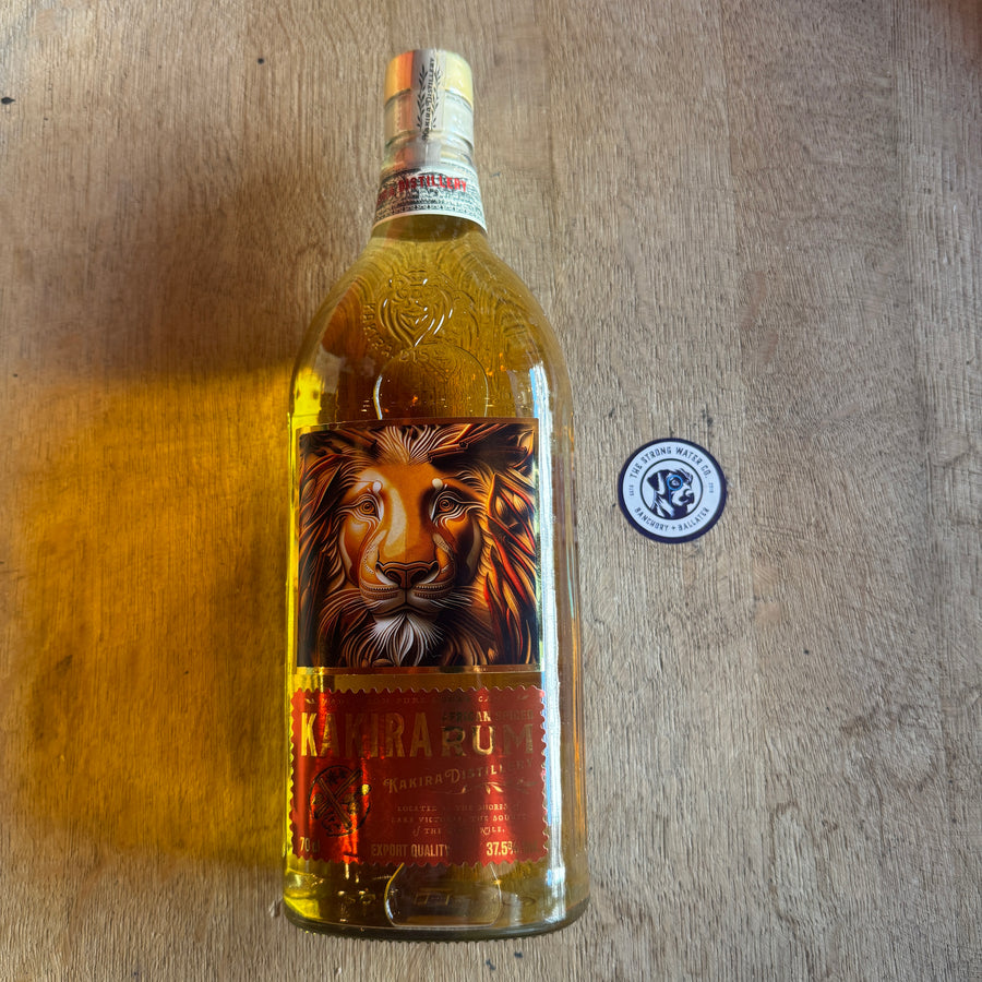Kakira African Spiced Rum bottle from Uganda