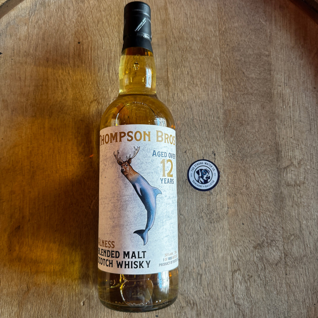 Alness 12 Year Old Blended Malt 2026 Thompson Bros Highland whisky bottle