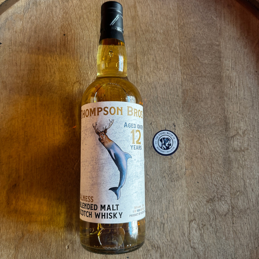Alness 12 Year Old Blended Malt 2026 Thompson Bros Highland whisky bottle