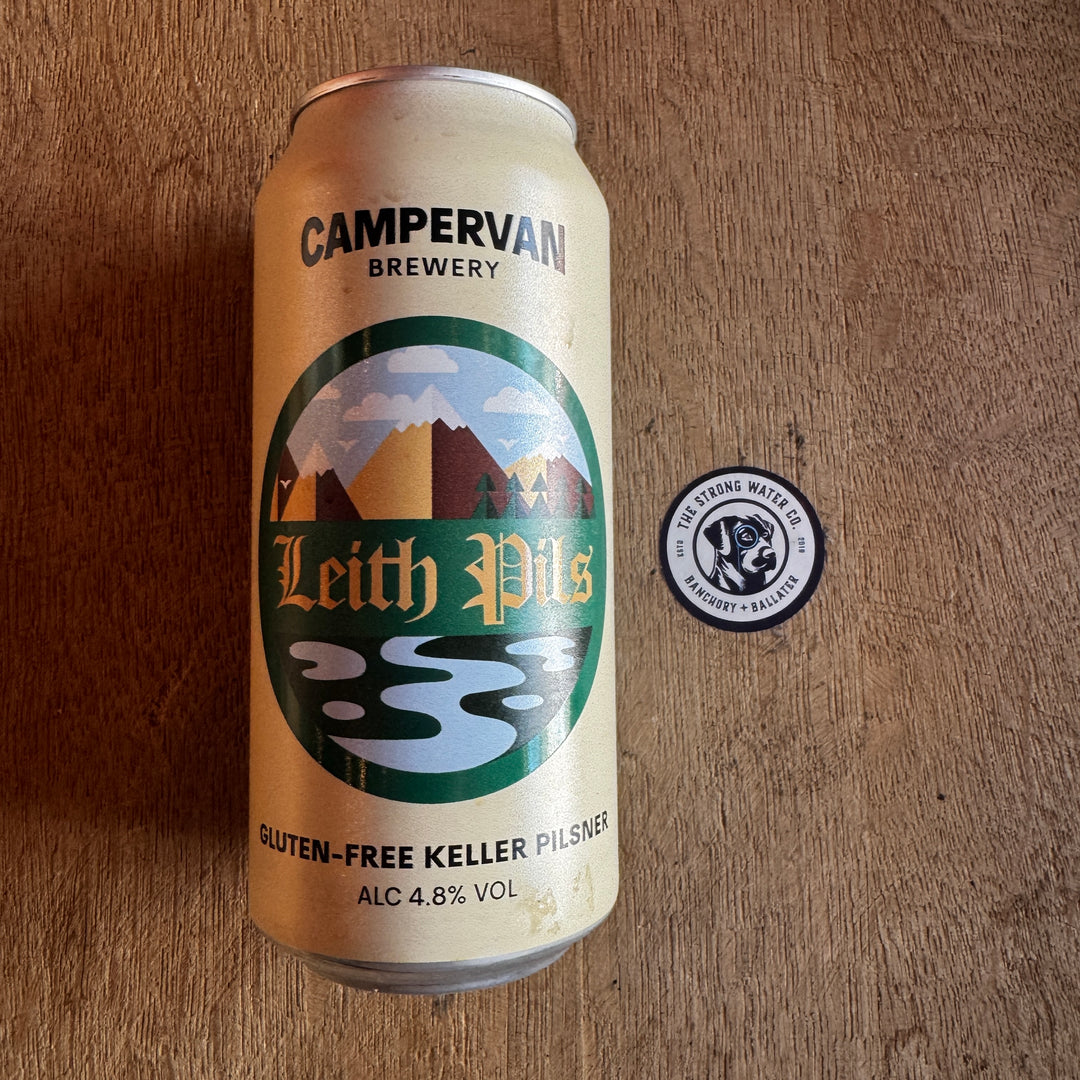 Leith Pils Campervan Brewery craft pilsner beer can