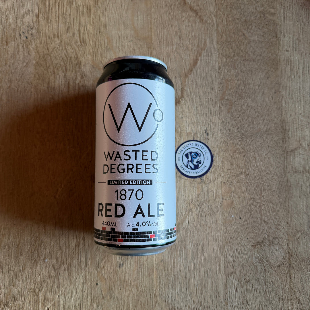 Red Ale 1870 | Wasted Degrees Brewing