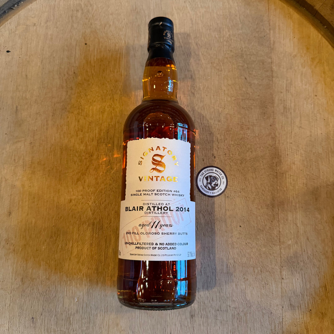 Blair Athol 2014 100 Proof #64 11YO | Signatory Vintage