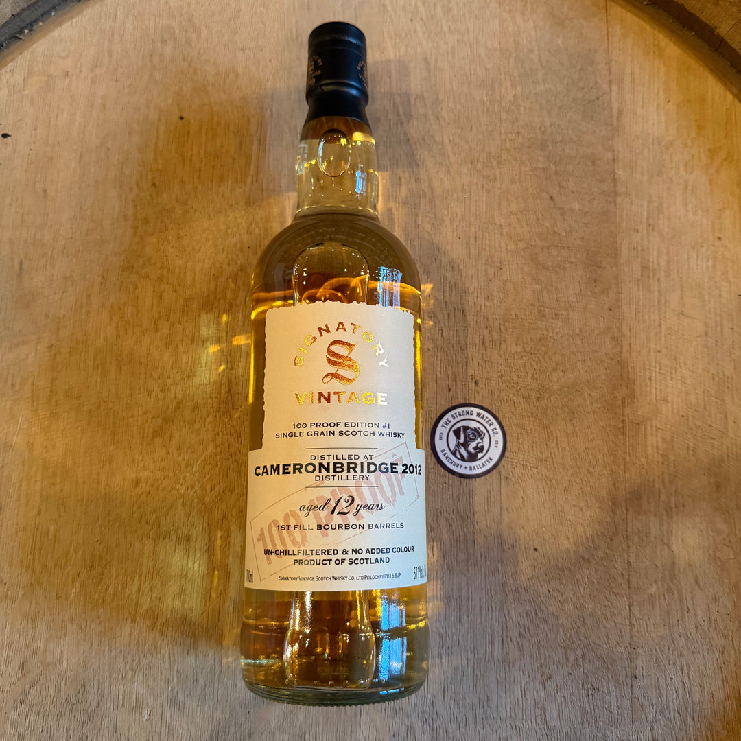 Cameronbridge 2012 100 Proof Grain #1 | Signatory Vintage