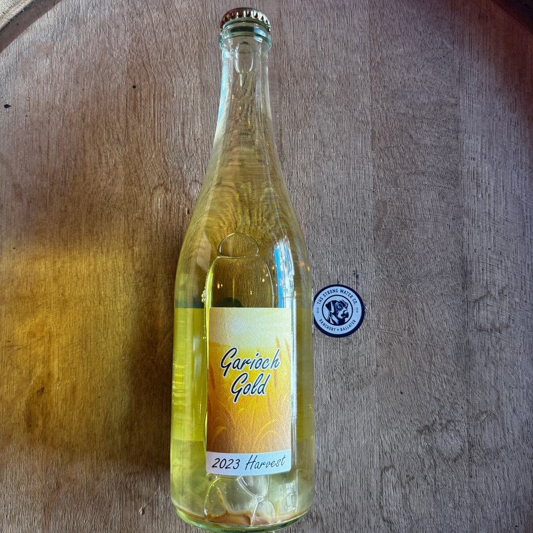 Garioch Gold Cider Scottish craft cider bottle