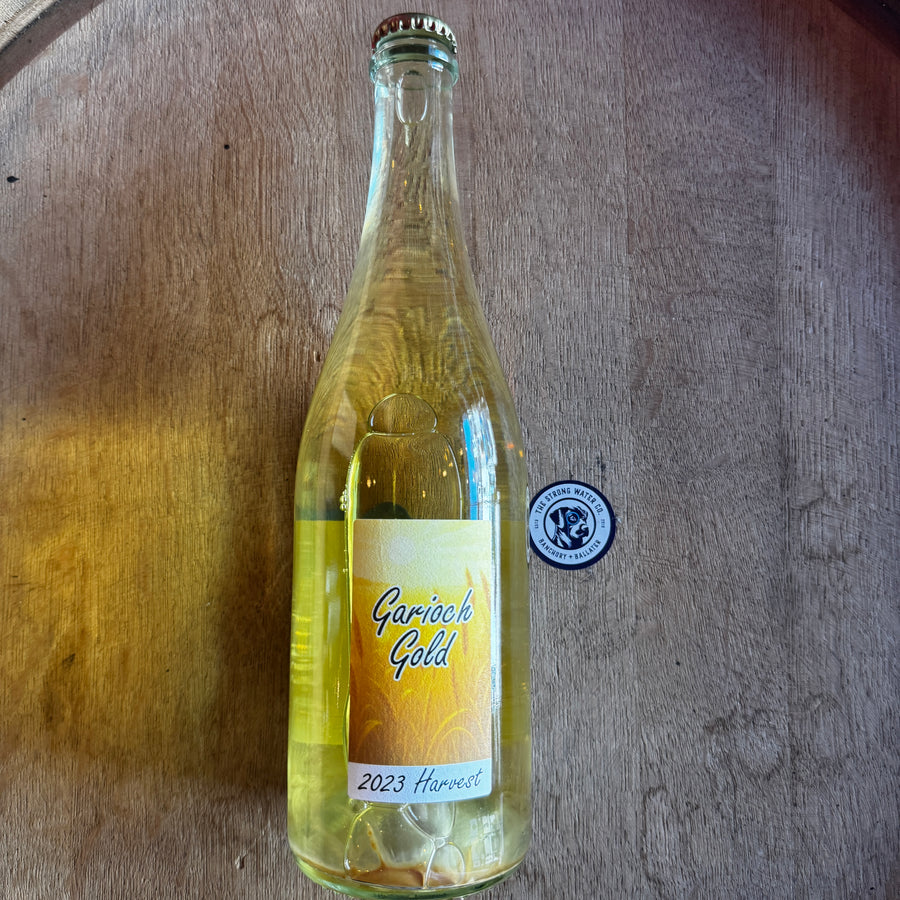 Garioch Gold Cider Scottish craft cider bottle