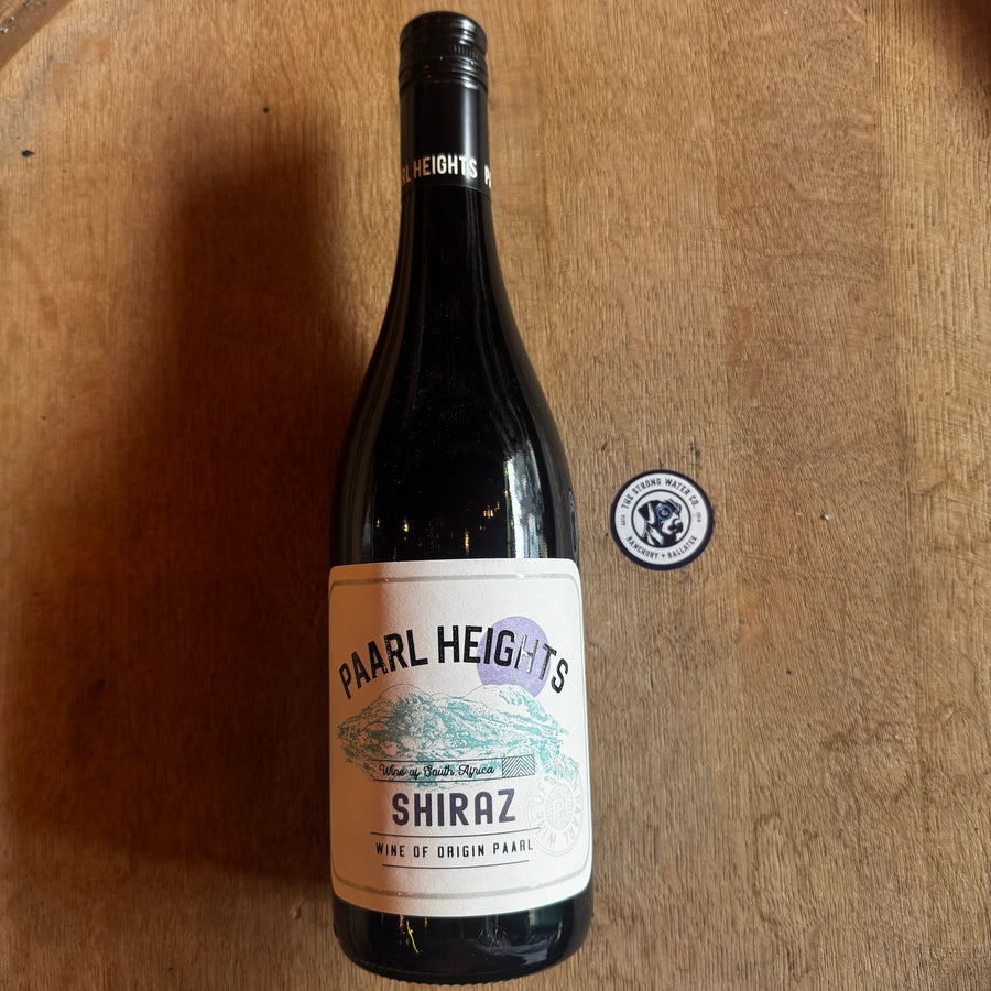Paarl Heights Shiraz Western Cape South Africa red wine bottle