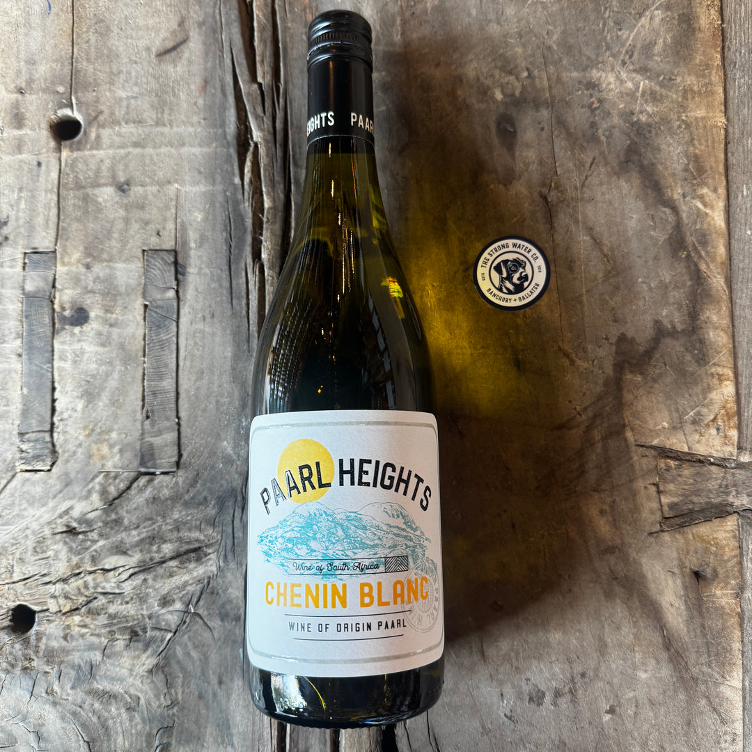 Paarl Heights Chenin Blanc South African white wine bottle