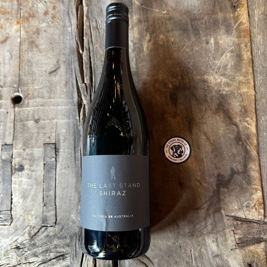 Last Stand Shiraz Australian red wine bottle