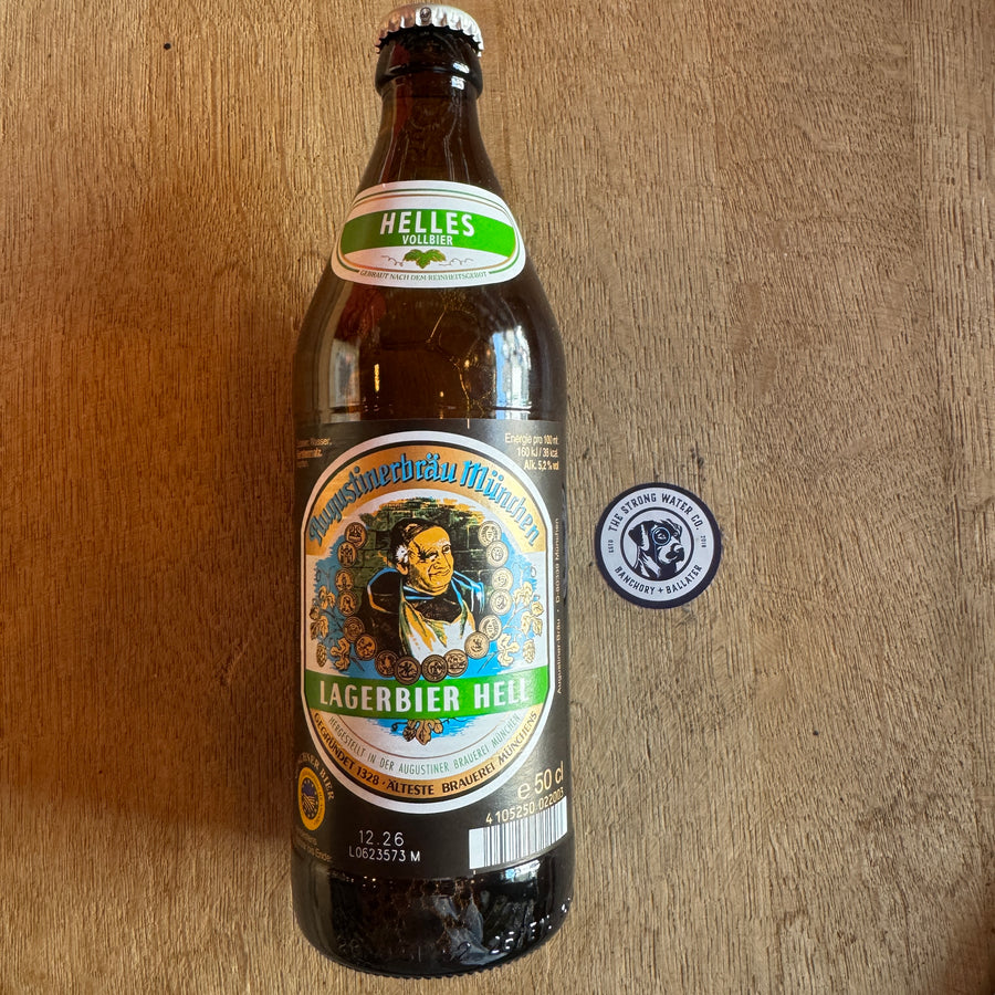 Augustiner Lagerbier German Munich lager beer bottle