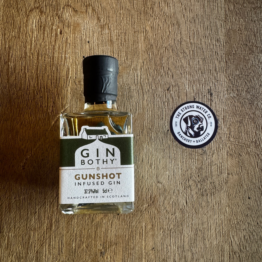 Gin Bothy Merry Berry Liqueur miniature bottle Scottish fruit liqueur