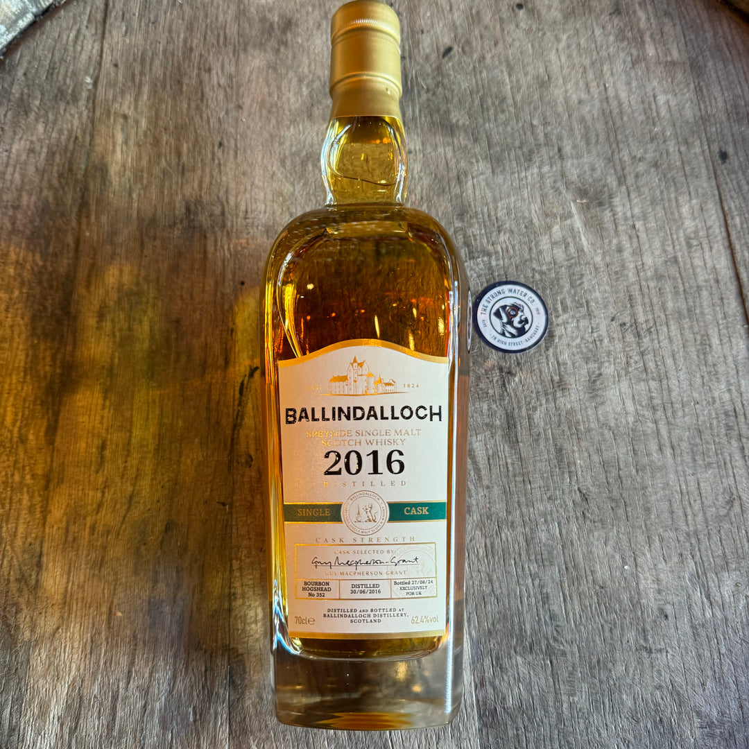 Ballindalloch 2016 Bourbon Single Cask