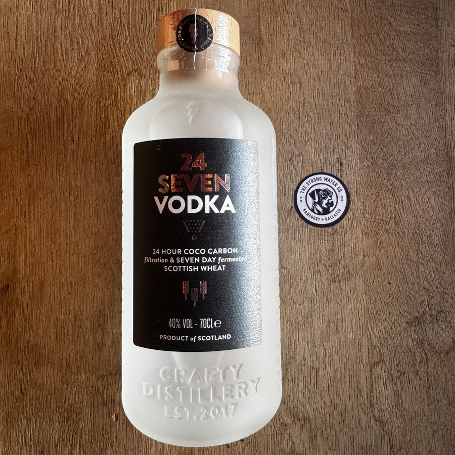 24 Seven Vodka premium vodka bottle