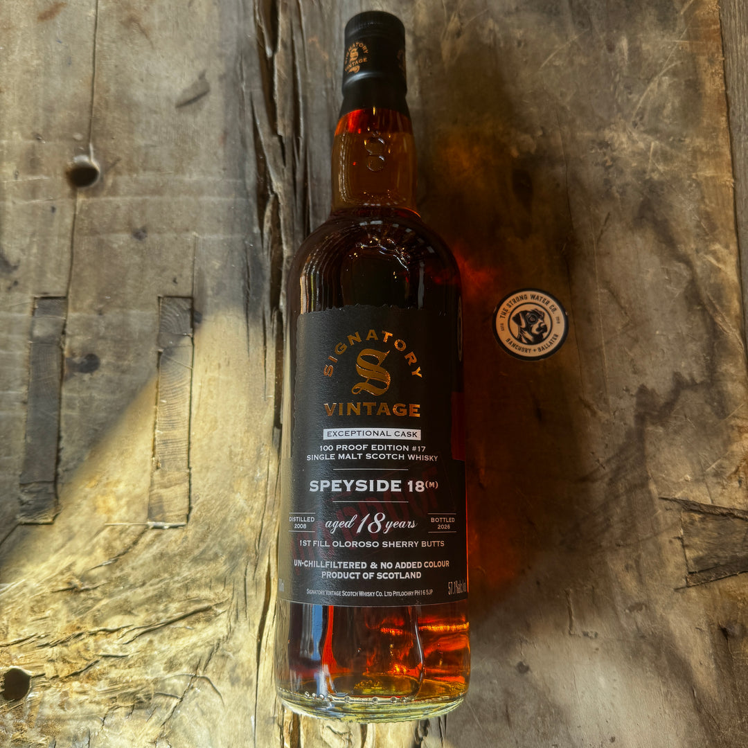 Speyside 18 (Macallan) 100 Proof Exceptional #17 18 Year Old