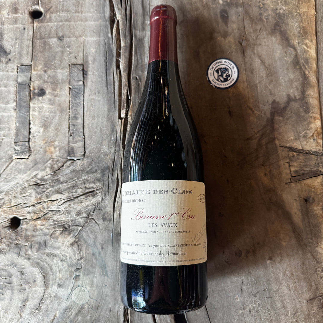 2015 Beaune 1er Cru Les Avaux Domaine des Clos Premier Cru Burgundy Pinot Noir wine bottle