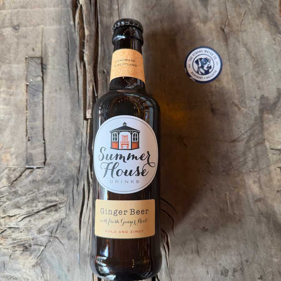 Summerhouse Drinks Ginger Beer 330ml handcrafted Scottish ginger beer from Aberdeenshire