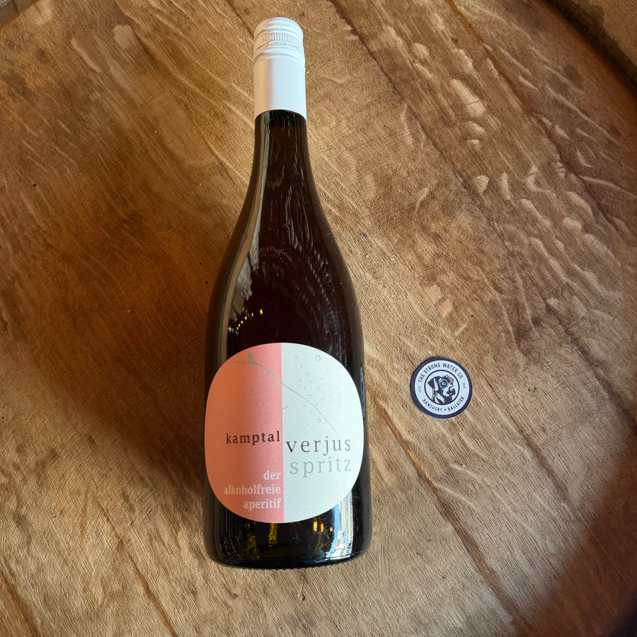 Barbara Oehlzelt Verjus Spritz alcohol free sparkling aperitif Austria bottle at The Strong Water Co