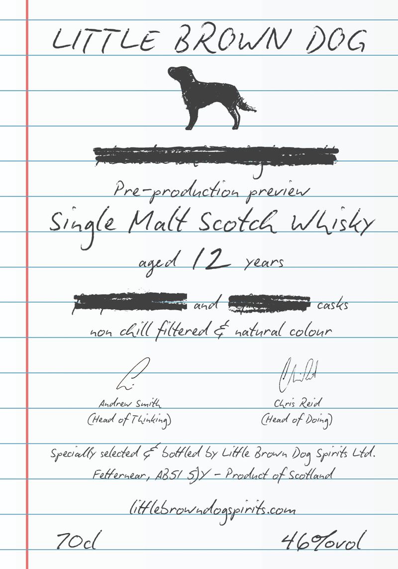 Aberdeenshire Single Malt | Little Brown Dog